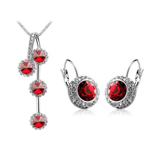 Silver Plated Fashion Jewelry Sets