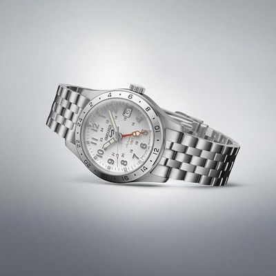 Pre-owned Seiko 5 Sports Field Sports Gmt Sbsc009 Automatic Men's Watch Limited Fast
