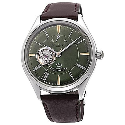 Pre-owned Orient Star Rk-at0202e Green Dial Mechanical Automatic Skeleton Men Watch Jp