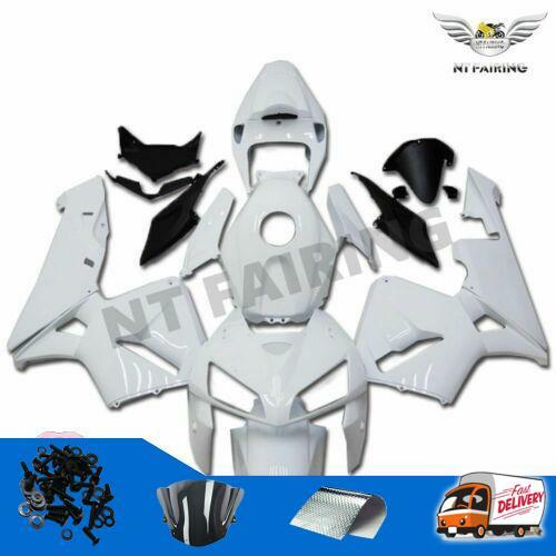 Injection Glossy White Plastic Fairing Fit for Honda 2005-2006 CBR