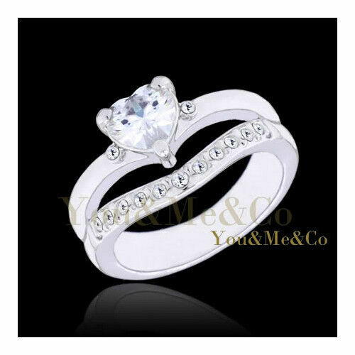 Anelli di bigiotteria in pietra principale cristallo