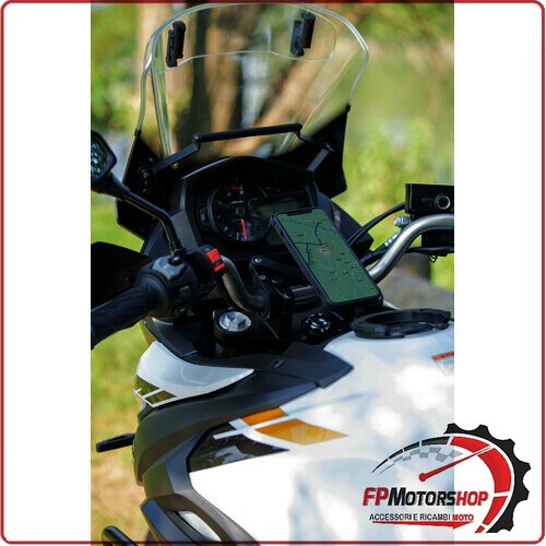 91773 TITAN COMBO 2.0 SUPPORTO AD ALTA RESISTENZA CON ATTACCO PER MANUBRIO MOTO