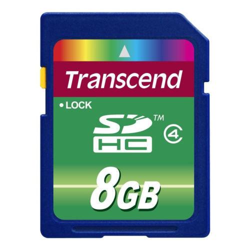 8GB SD Camera Memory Cards