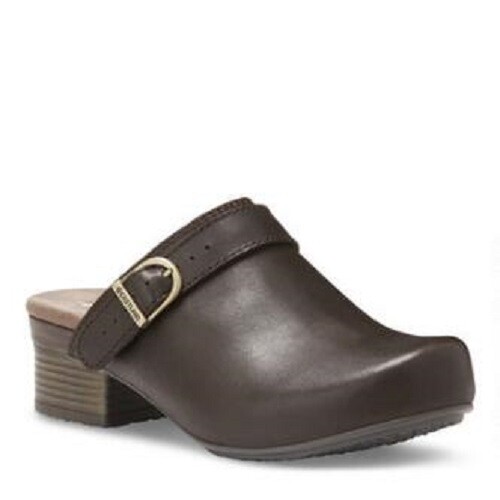 

КОРИЧНЕВЫЕ ЖЕНСКИЕ ЛЕГКИЕ КОЖАНЫЕ САЛОНЫ EASTLAND ADELE, #33978-02, Коричневый, CLOG