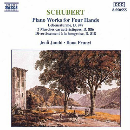 Piano Works for Four Hands by Schubert / Jando / Prunyi (CD, 1994) for ...