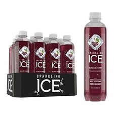 Sparkling ICE Black Cherry Water 17 Fl. Oz 12 Pack Zero Sugar FREE SHIPPING  eBay