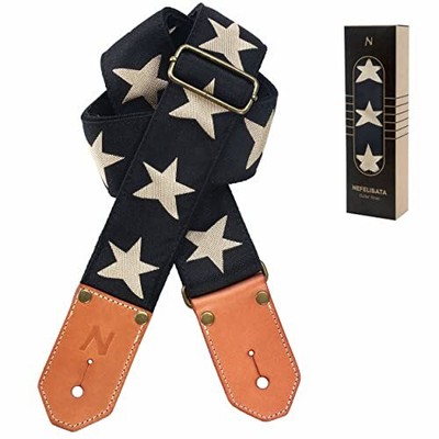 -cotton Guitar Straps With Thicked First Layer Vegeta...