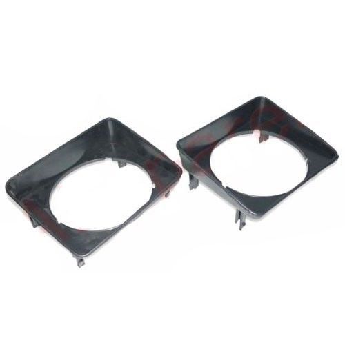 For Suzuki Samurai Jimny Sierra SJ410 Headlamp Headlight Bezel Set Black  