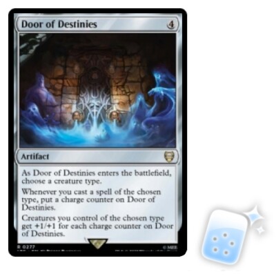 DOOR OF DESTINIES The Lord Of The Rings: Tales Of Middle-earth Commander MTG