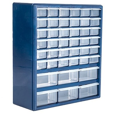 Compartment Storage Box Small Parts Drawer Cabinet Organizer 42
