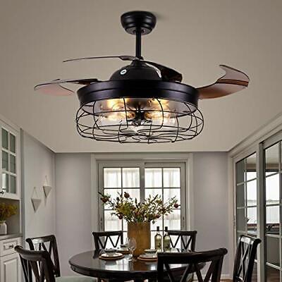 Light Chandelier With Invisible Retractable Blades  Used