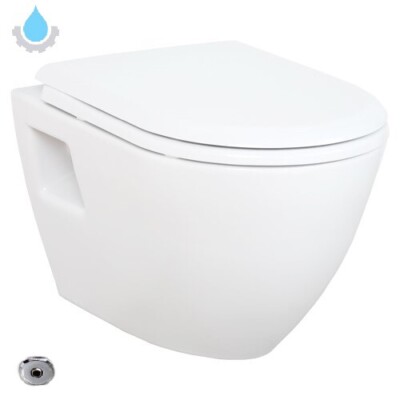 Hänge Wand Dusch WC Taharet Bidet Toilette Aloni NEU & OVP