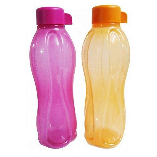 TP-120-B500 Tupperware Aquasafe Sports Water Bottle (Screw Top Round 500ml, 2 Pc