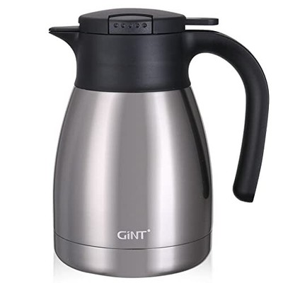 34oz Thermal Coffee Carafe Insulated Stainless Steel Coffee Carafes For Keeping