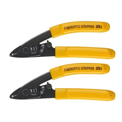 CFS-3 Fiber Optic Stripper 3 Port Hole Fiber Optic Stripping Tool with 6'' han...