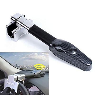 Vechkom Steering Wheel Lock with Alarm Anti-Theft Device Sec