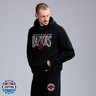 GAME 7 x NBA Officially Licensed Men's Long Sleeve Pullover Hoodie Fleece Sweatshirt Black