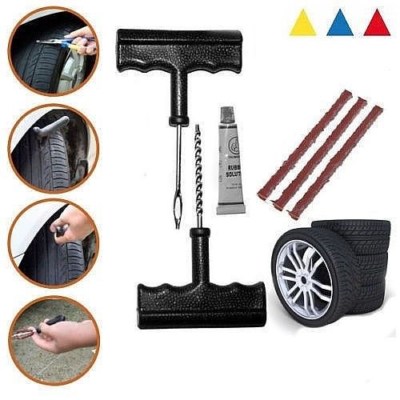 KIT RIPARAZIONE PNEUMATICI BICI FORATURA GOMME BICICLETTE SET COMPLETO 94272 | Leroy Merlin