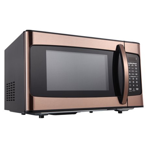 Hamilton Beach 1.1 CU FT Microwave Oven 1000W Copper clad, Free Shipping