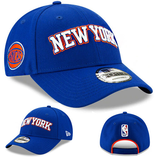 レッグウェア NEWERA 9 FIFTY LOGO CAP BLUE 24SS-I New Era New York Knicks 9Forty Adjustable NBA Blue Cap New