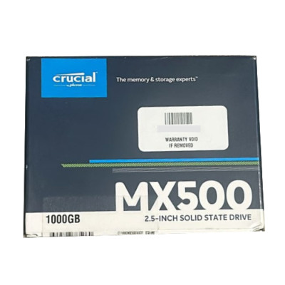Crucial CT1000MX500SSD1 3D TL SATA3 2.5in. 1TB Internal SSD - Blue/Gray