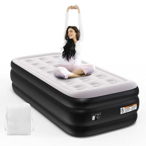 Touchxel Matelas Gonflable 196 X 97 X 47 Cm Avec Pompe IntÃ©GrÃ©E, Lit Gonflable M