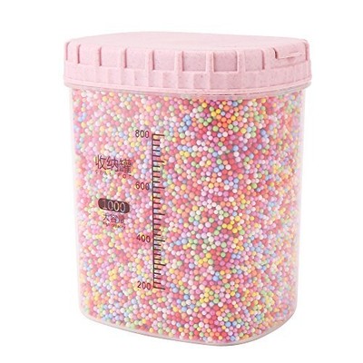 80000 Pieces Foam Balls Slime Supplies Colorful Foam Beads 2-3mm for Kids Art...