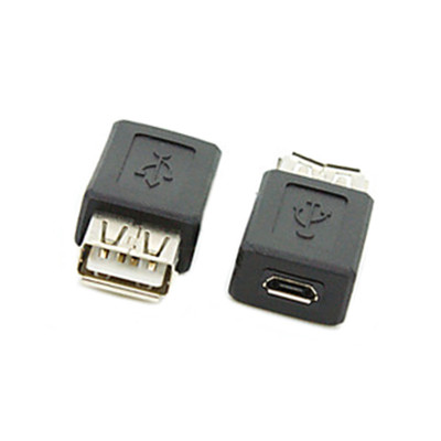 USB 2.0 Type A Female to Micro B Female Adapter Converter For Android Cellphones