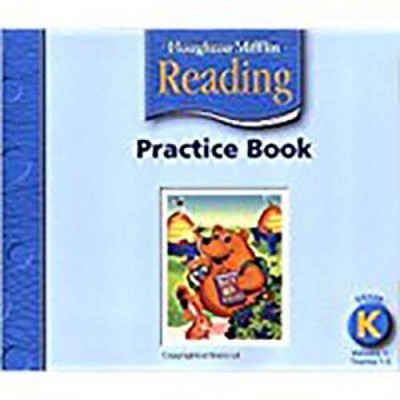 Houghton Mifflin Reading: Practice Book, Volume 1 Grade K - Paperback - GOOD