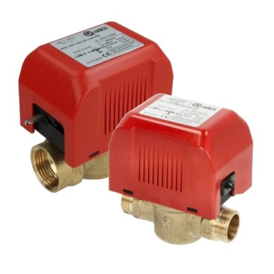 Orkli Zwei-Wege-Zonenventil 1/2" bis 1" IG / AG Motor Umschaltventil Zonenventil