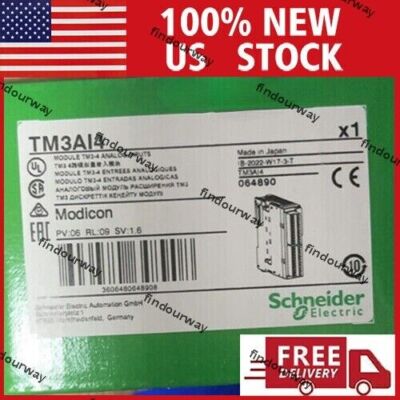 Schneider Electric TM3AI4 Modicon TM3-4 Analog Input Module 1PC Brand New