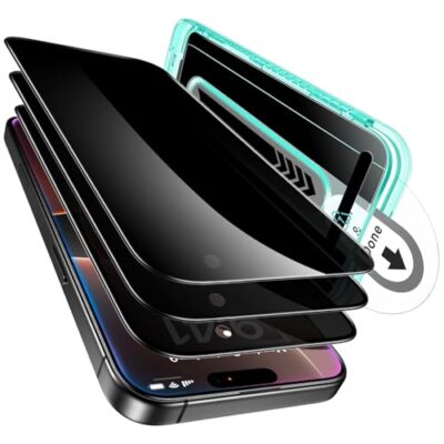 ESR 3 Pack for iPhone 16 Pro Privacy Screen Protector Anti-spy Tempered-Glass...