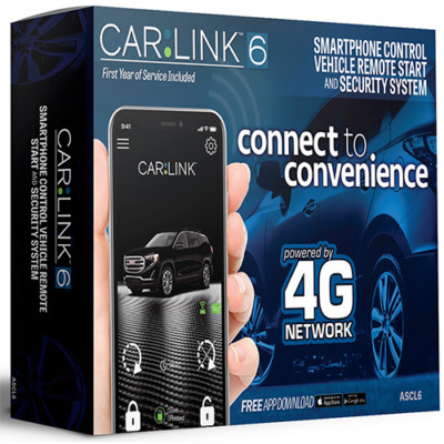 Audiovox CarLink ASCL6 Remote Start/Security Android iOS Smartphone Control App