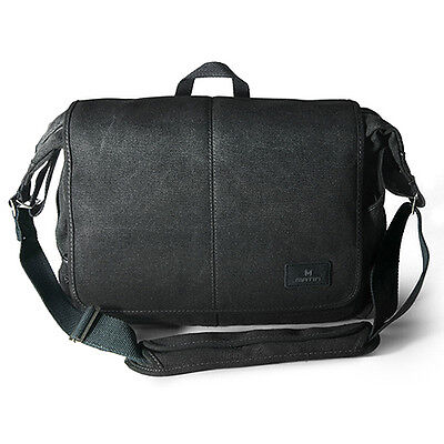 MATIN D-SLR RF Mirrorless Camera Sling Shoulder Canvas Bag Case Balade-100 Black