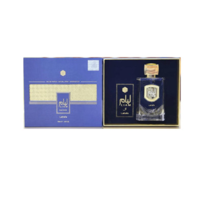 Liam Blue Shine Eau De Parfum 3.4 oz by Lattafa