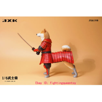 JXK JXK135B 1/6 Samurai Shiba Inu Animal Model GK Resin