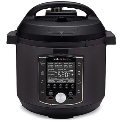 Instant Pot Pro 10-in-1 Pressure Cooker, Slow Cooker,  Cooker Black, 8 Quart