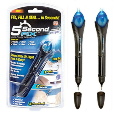 Super Power 5 Second Fix UV Light Repair Tool Glue Refill Liquid Plastic Welding