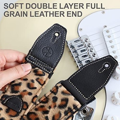 Electric Guitar Strap YIKOKO Guitar Strap 2", Soft Head Layer