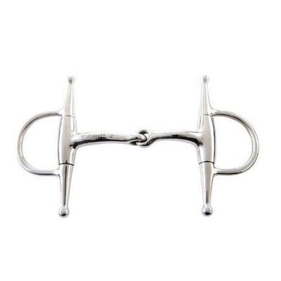JP Korsteel Jointed Full Cheek Eggbutt Snaffle Bit