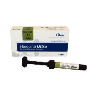 Kerr Dental 34337 Herculite Ultra Universal Composite Syringe A1 Enamel 4gm