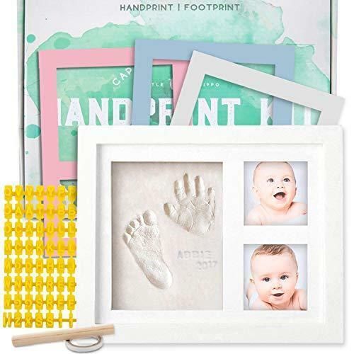 Baby Handprint and Footprint Kit | Keepsake For Newborn Boys & Girls, Baby Girl