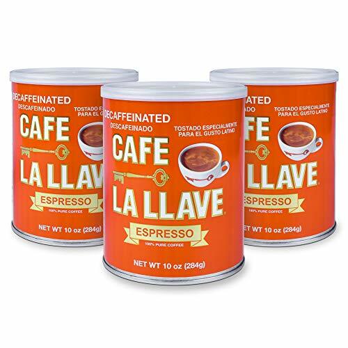 Café La Llave Decaf Espresso, 100 Pure Coffee, Dark 10