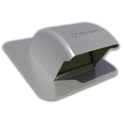 InOvate Low Profile Roof Vent with Roof Neck (Mill Finish)