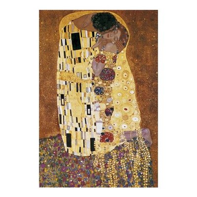 gustav klimt the kiss art maxi poster 61cmx 91cm new