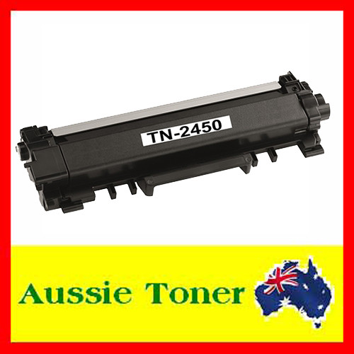 1x Tn-2450 Chipped Toner For Brother Mfc-L2713dw Mfc-L2730dw Mfc-L2750dw L2350dw