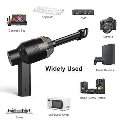 upgrade Mini Vacuum Cordless Vacuum Keyboard Cleaner Rechargeable Desk Vacuum F