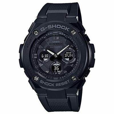 Pre-owned Casio Watch G-shock Gst-w300g-1a1jf G-steel Tough Solar Multi-band 6 Men's