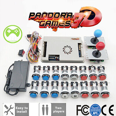 2 Player Original Family DIY arcade kit 51 3D games Pandora box 9H 3288 in 1