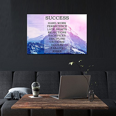 Kreative Arts - Motivational Quotes Motto Inspirational Success Teamwork Canvas